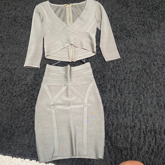 Bebe two piece skirt and crop …gorgeous!